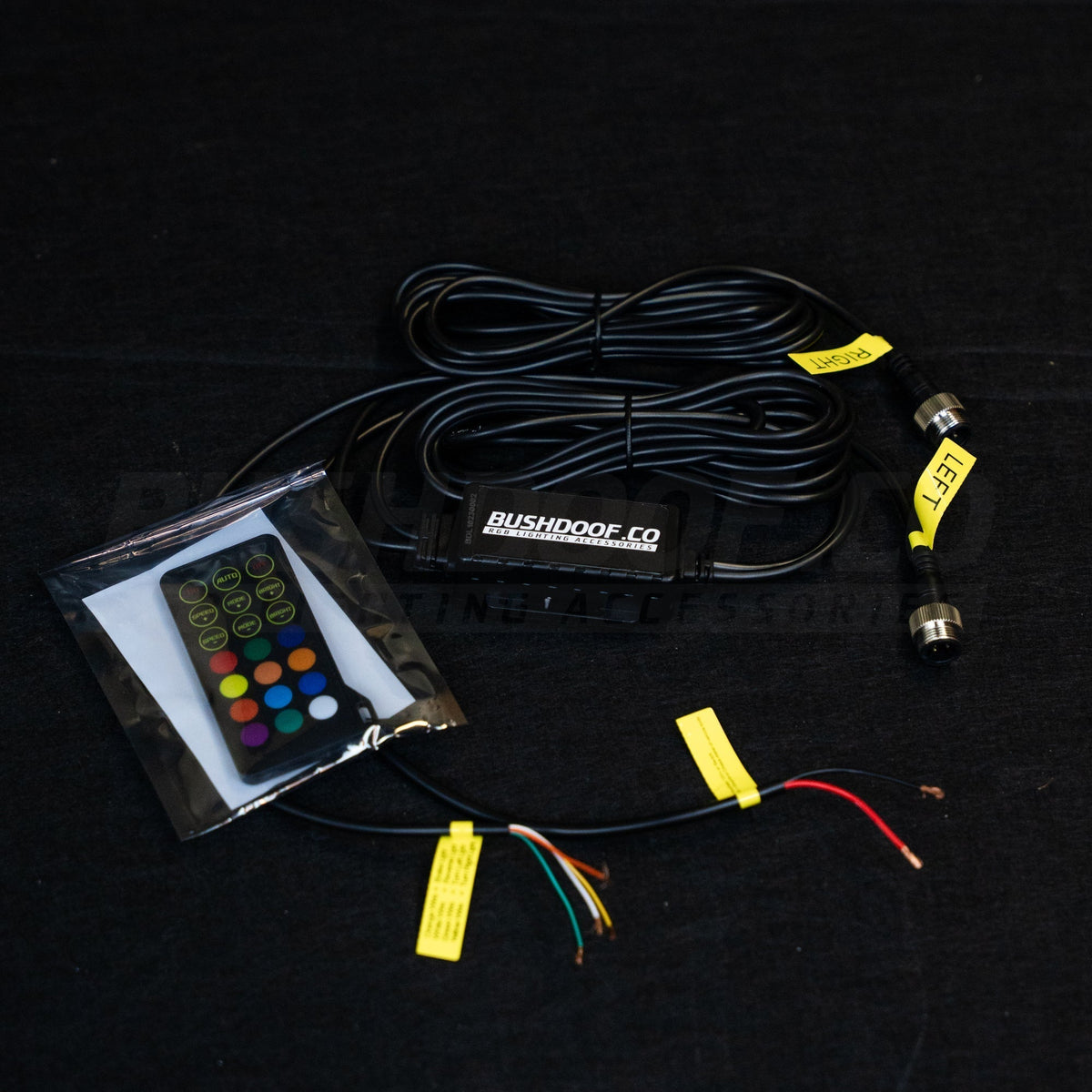 Bushdoof - Chasing RGB Rock Lights - 8 Pack - 4X4OC™ | 4x4 Offroad Centre