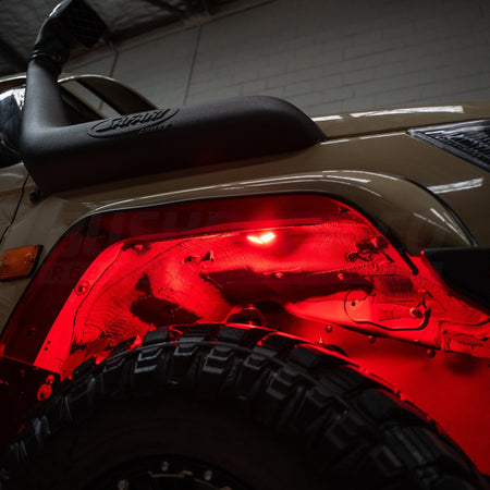 Bushdoof - Chasing RGB Rock Lights - 8 Pack - 4X4OC™ | 4x4 Offroad Centre