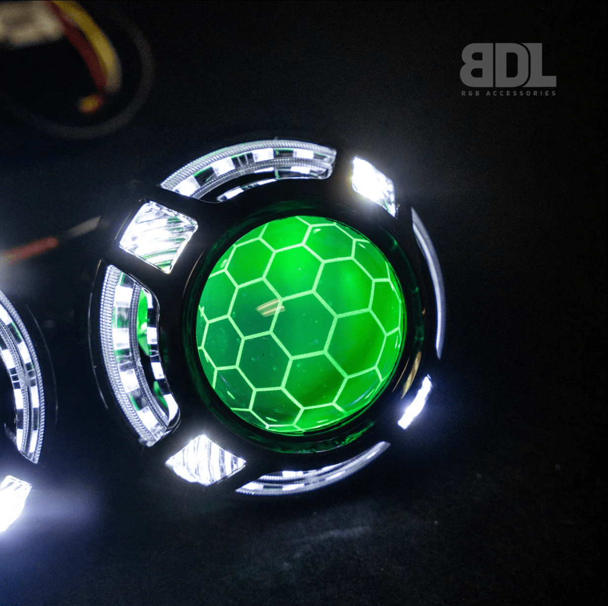 Bushdoof - Toyota 70 Series Bi - LED Projector Headlights - 4X4OC™ | 4x4 Offroad Centre