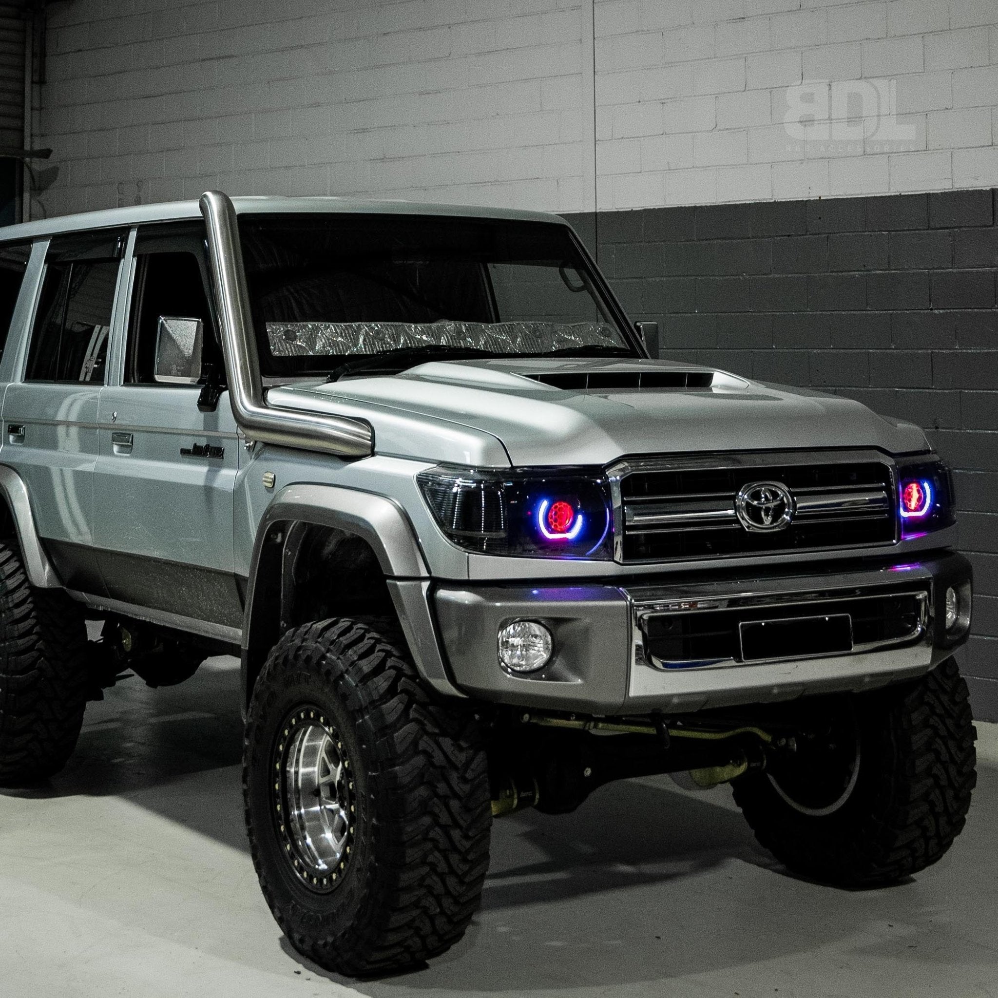 Bushdoof - Toyota 70 Series Bi - LED Projector Headlights - 4X4OC™ | 4x4 Offroad Centre