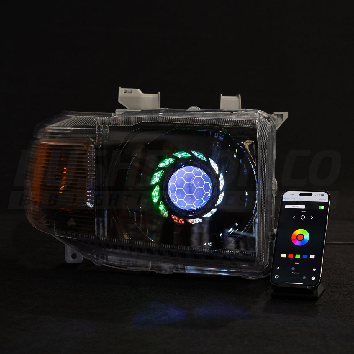 Bushdoof - Toyota 70 Series Bi - LED Projector Headlights - 4X4OC™ | 4x4 Offroad Centre