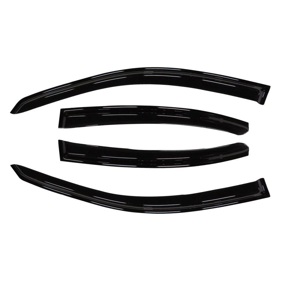 Mercedes-Benz C-Class (W205) Sedan 2015-2021 Slimline Weathershields / Window Visors (4-Piece Set)