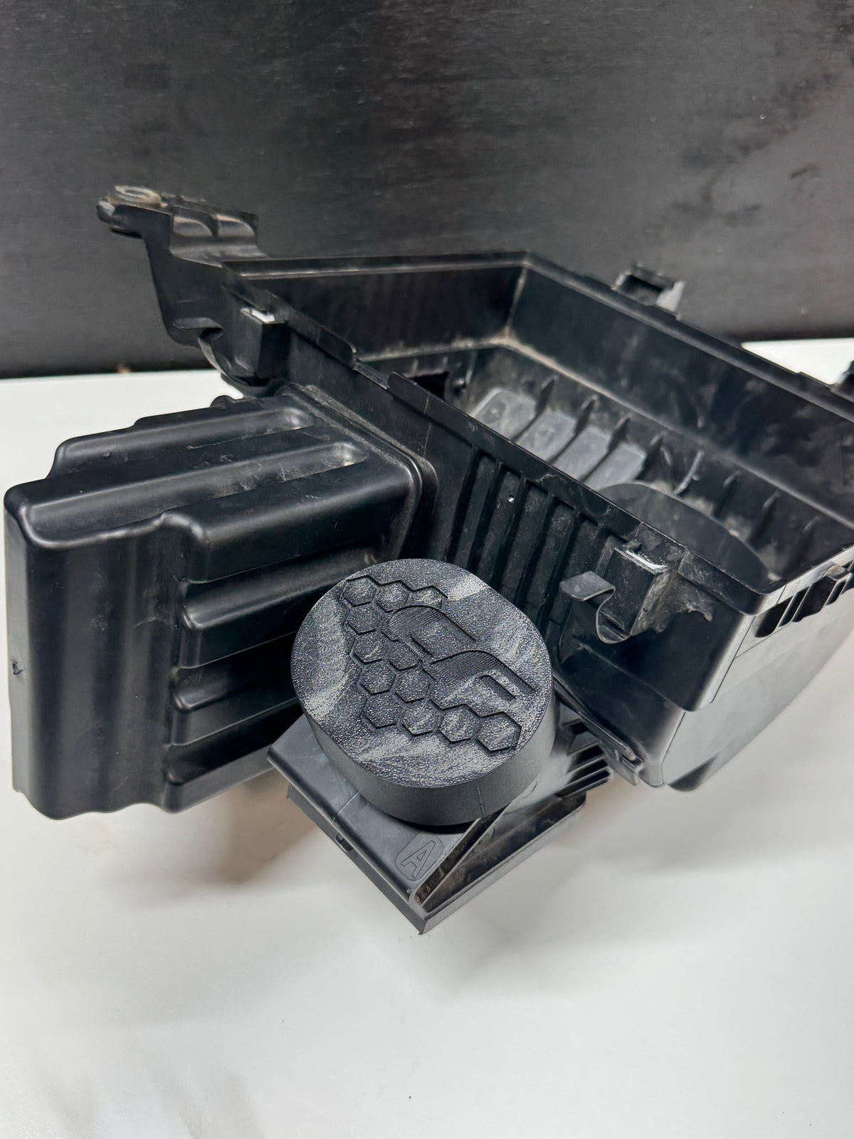 Nissan Navara NP300 3.5" Stock Airbox Adapter - Side Entry 3.5" Inlet - Canna Fabrication