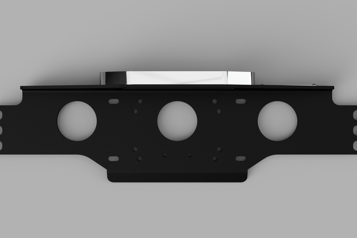Toyota LandCruiser 80 Series Winch Cradle by Canna Fabrication