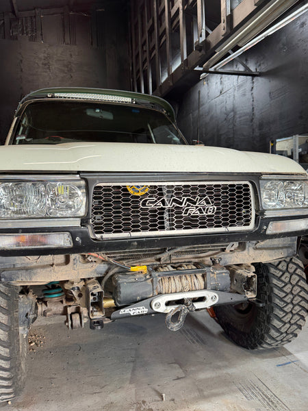 Toyota Landcruiser 80 Series Winch Cradle - Canna Fabrication