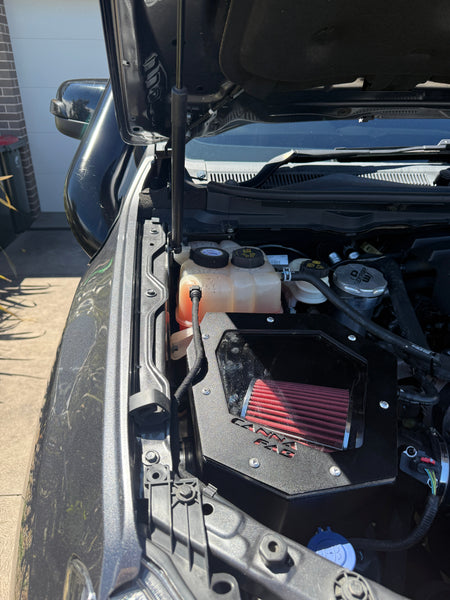 Ford Ranger PX aftermarket airbox by Canna Fabrication