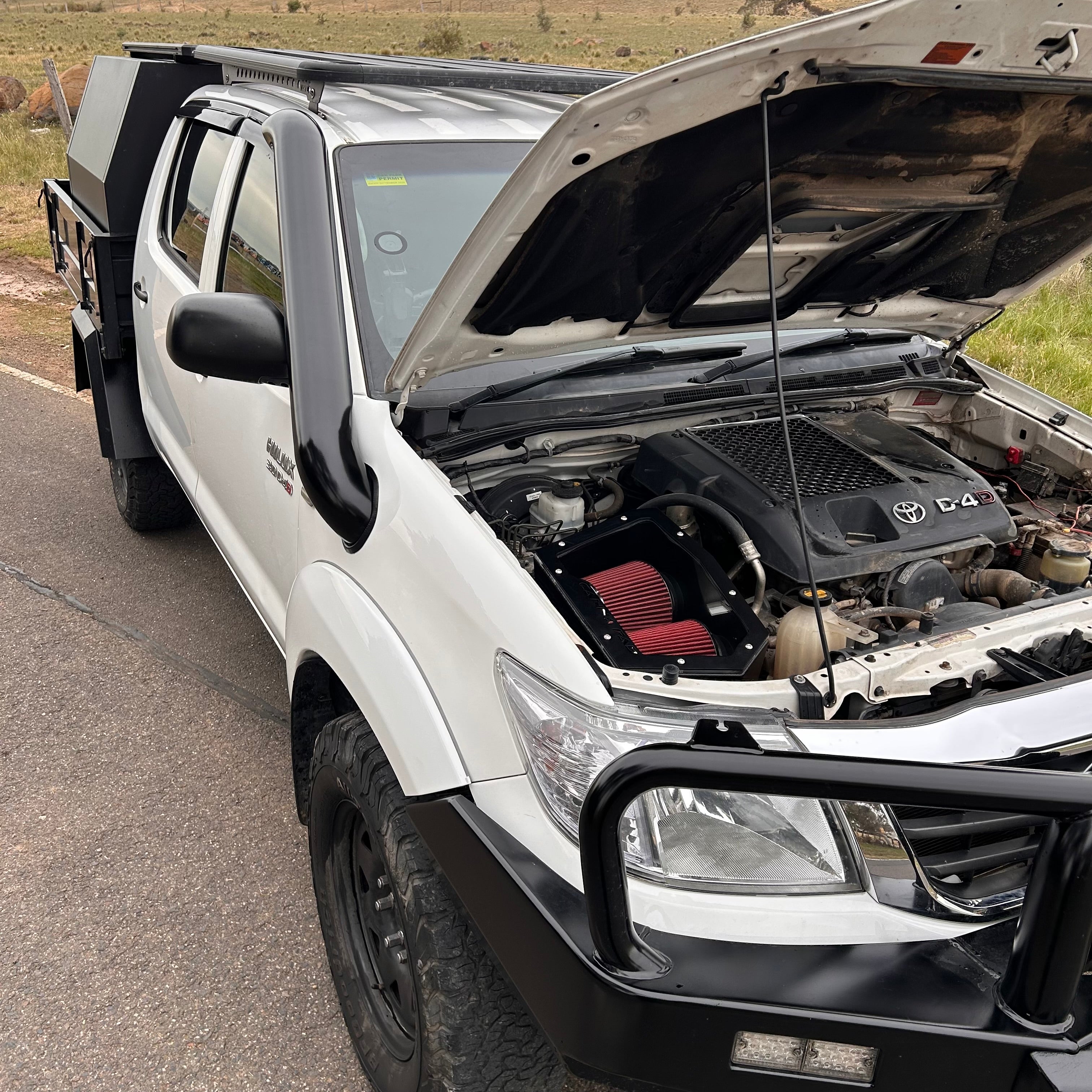 Toyota Hilux N70 Twin Pod Filter Airbox - Canna Fabrication