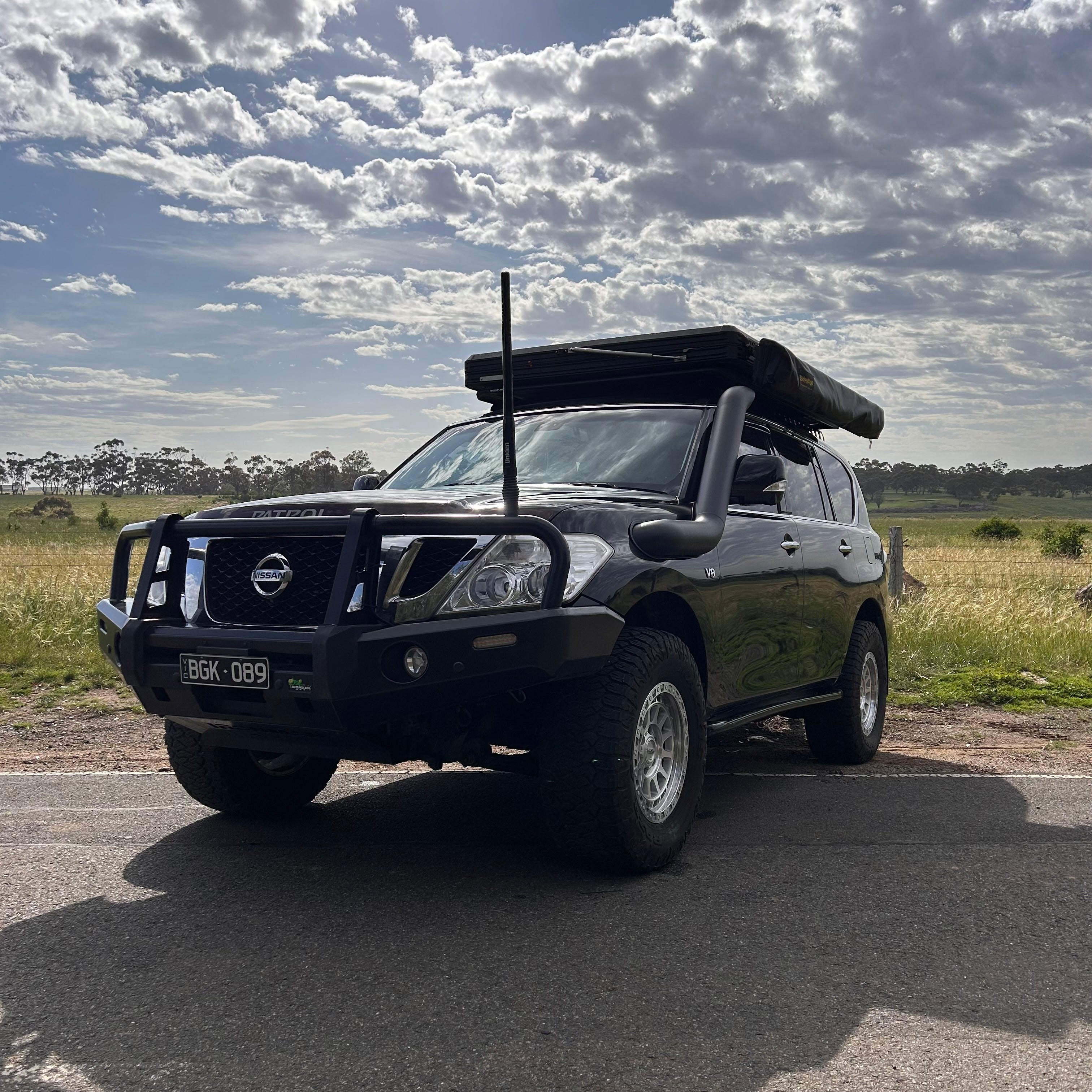 Nissan Patrol Y62 Mid-Entry Snorkel - Canna Fabrication