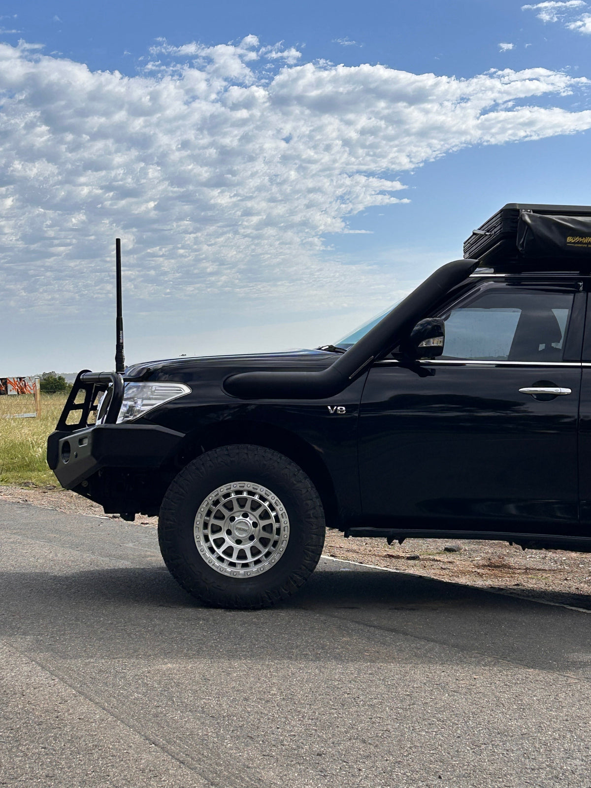 Nissan Patrol Y62 Mid-Entry Snorkel - Canna Fabrication