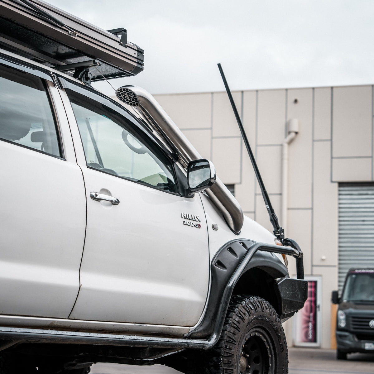 Toyota Hilux N70 Twin Snorkels by Canna Fabrication