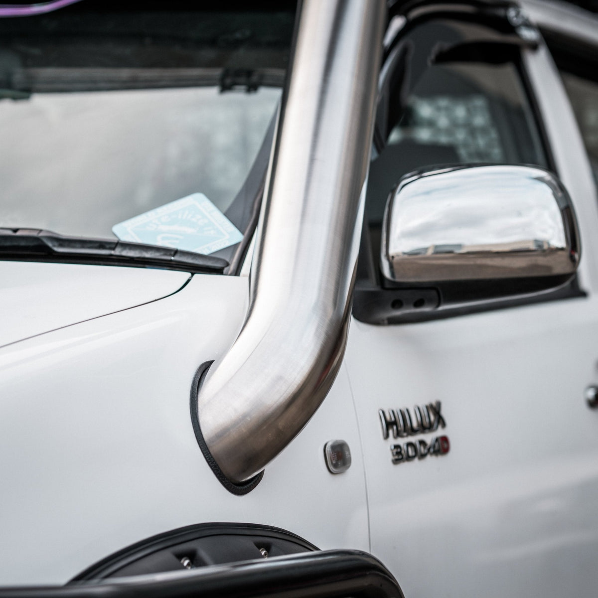 Toyota Hilux N70 Twin Snorkels by Canna Fabrication