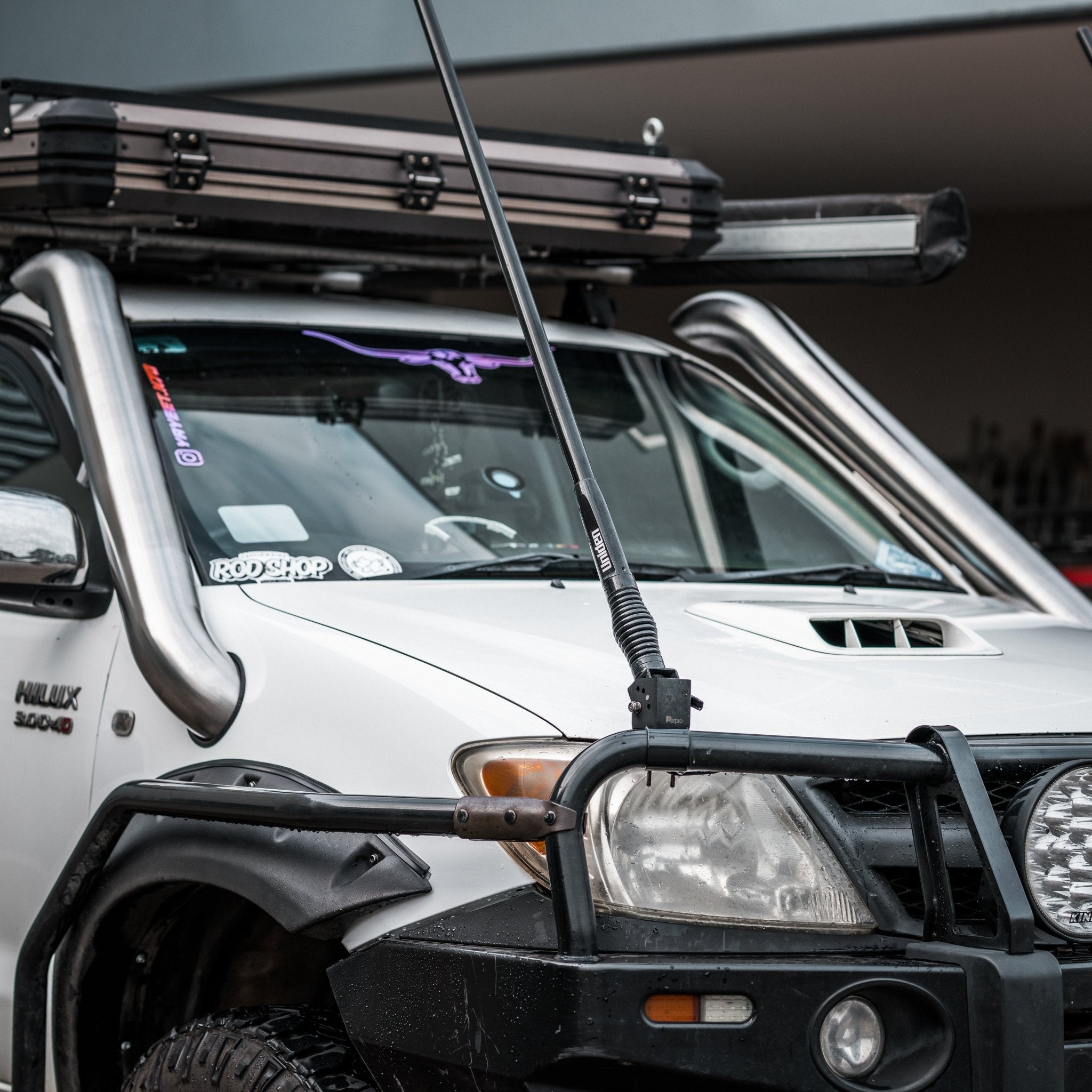 Toyota Hilux N70 Twin Snorkels by Canna Fabrication