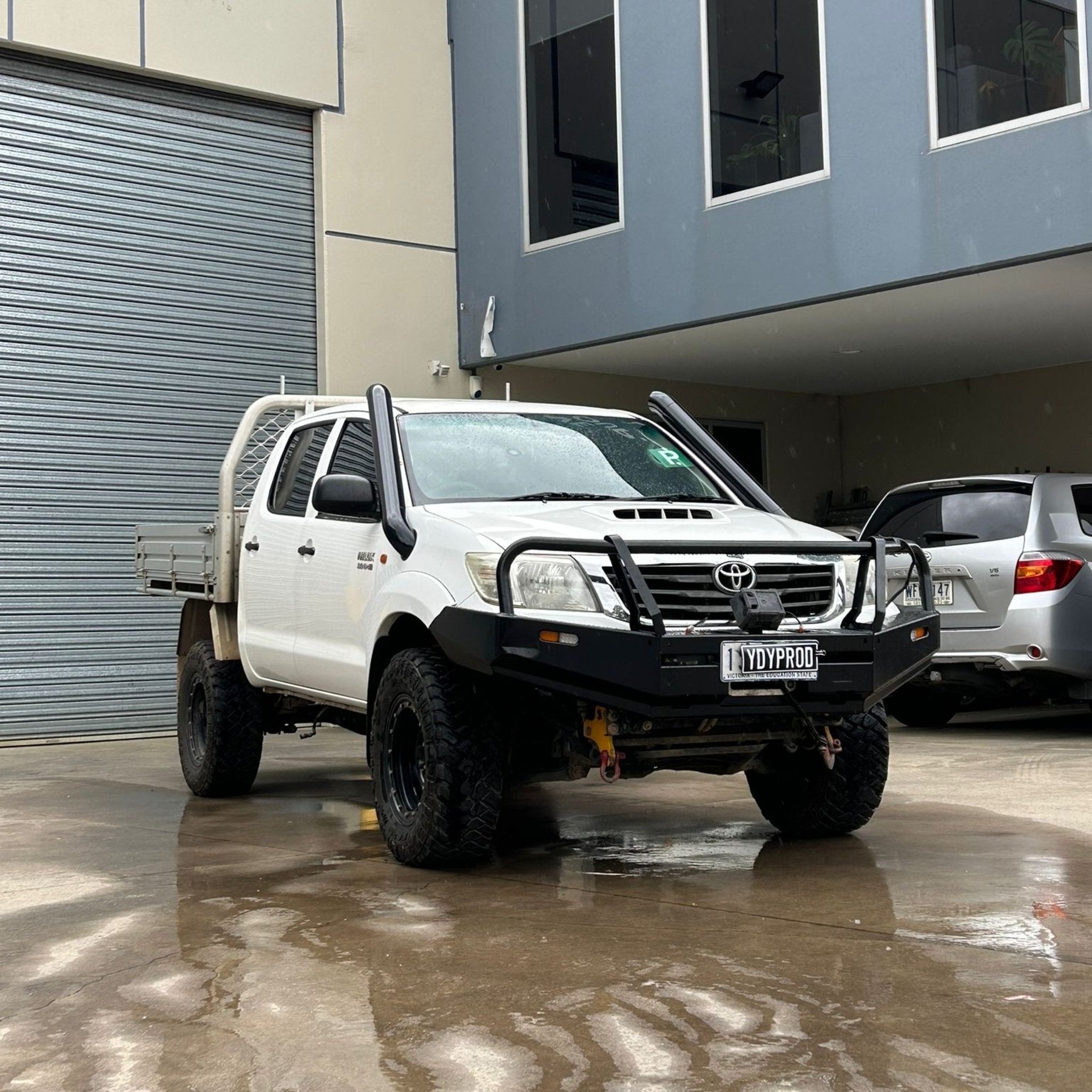 Toyota Hilux N70 Twin Snorkels by Canna Fabrication