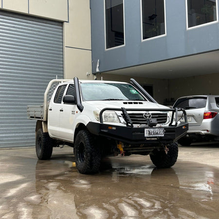 Toyota Hilux N70 Twin Snorkels by Canna Fabrication
