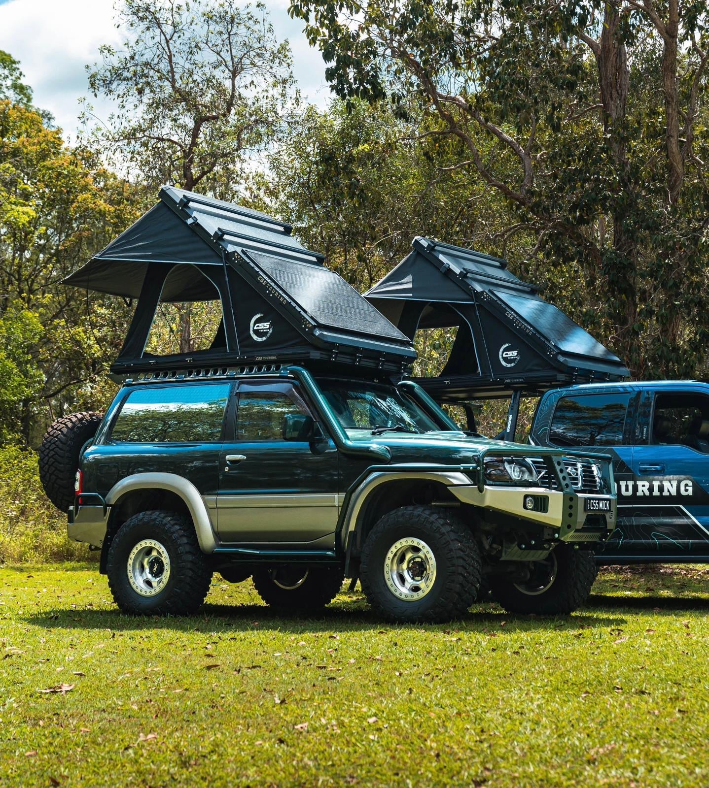 Nissan Patrol GU Teardrop 4.5" Mid Entry Stainless Snorkel (Series 1 - 3) - Canna Fabrication