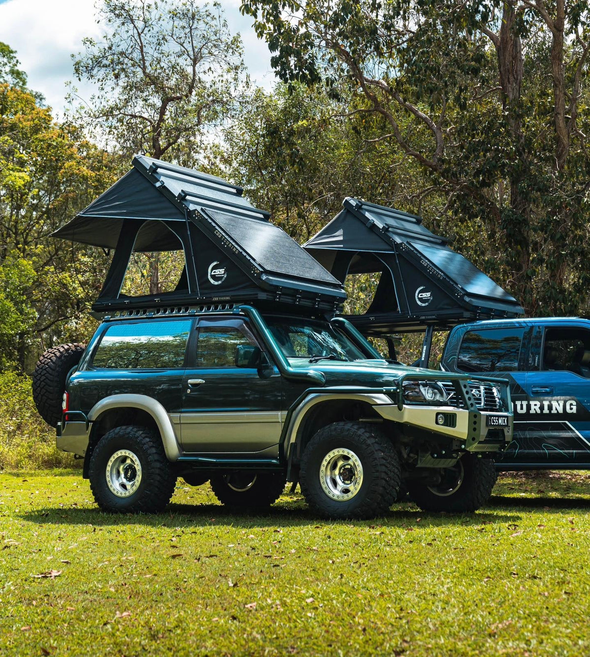 Nissan Patrol GU (Series 1-3) twin stainless snorkels - Canna Fabrication