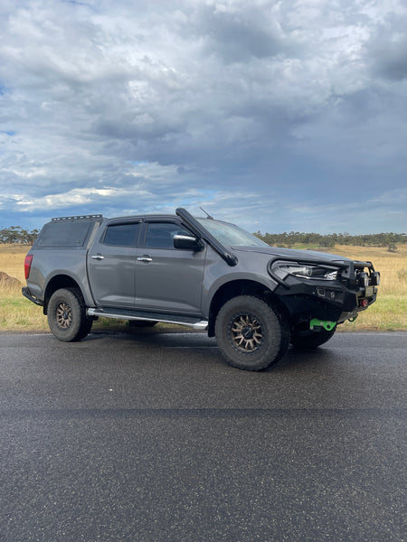Mazda BT-50 Stainless Steel Short-Entry Snorkel - Canna Fabrication