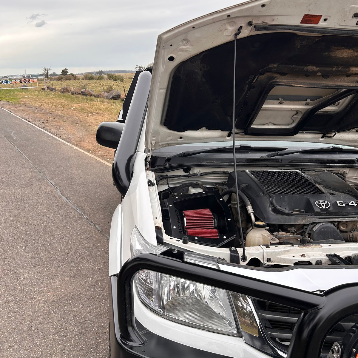 Toyota Hilux N70 Short-Entry Snorkel - Canna Fabrication