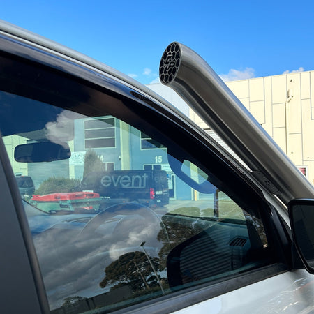 Ford Ranger PX Short-Entry Twin Snorkels by Canna Fabrication