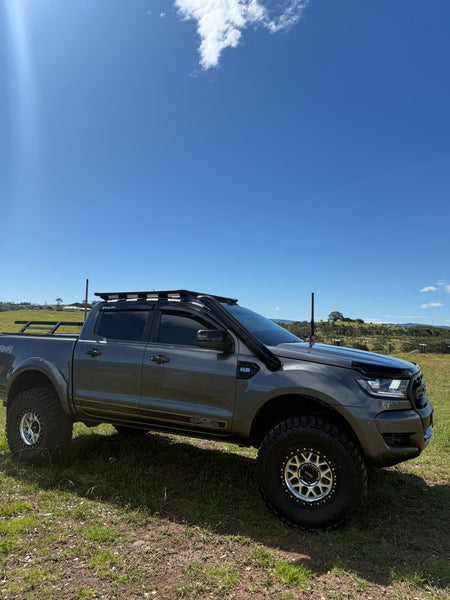 Ford Ranger PX Short-Entry Twin Snorkels - Canna Fabrication