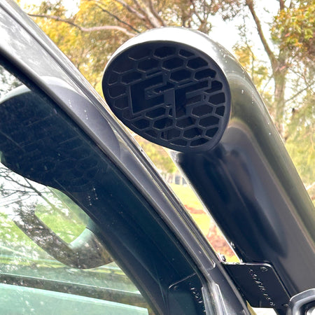Volkswagen Amarok MY23-26 twin stainless snorkels - Canna Fabrication