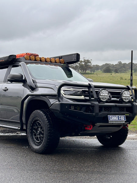 Volkswagen Amarok short-entry stainless steel snorkel by Canna Fabrication