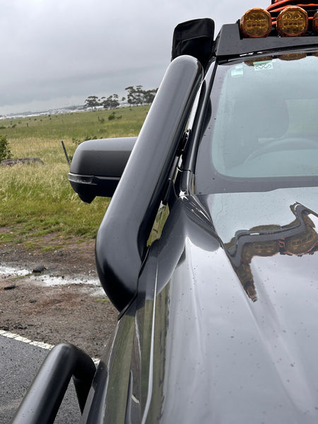 Volkswagen Amarok MY23-26 twin stainless snorkels - Canna Fabrication