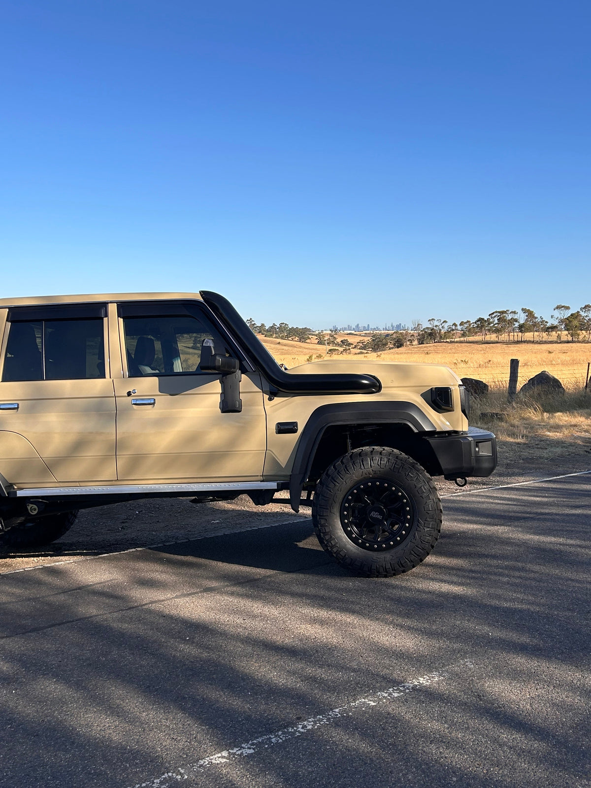 Toyota Landcruiser 76/78/79 Series 5" Snorkel (2024-PRESENT) - Canna Fabrication
