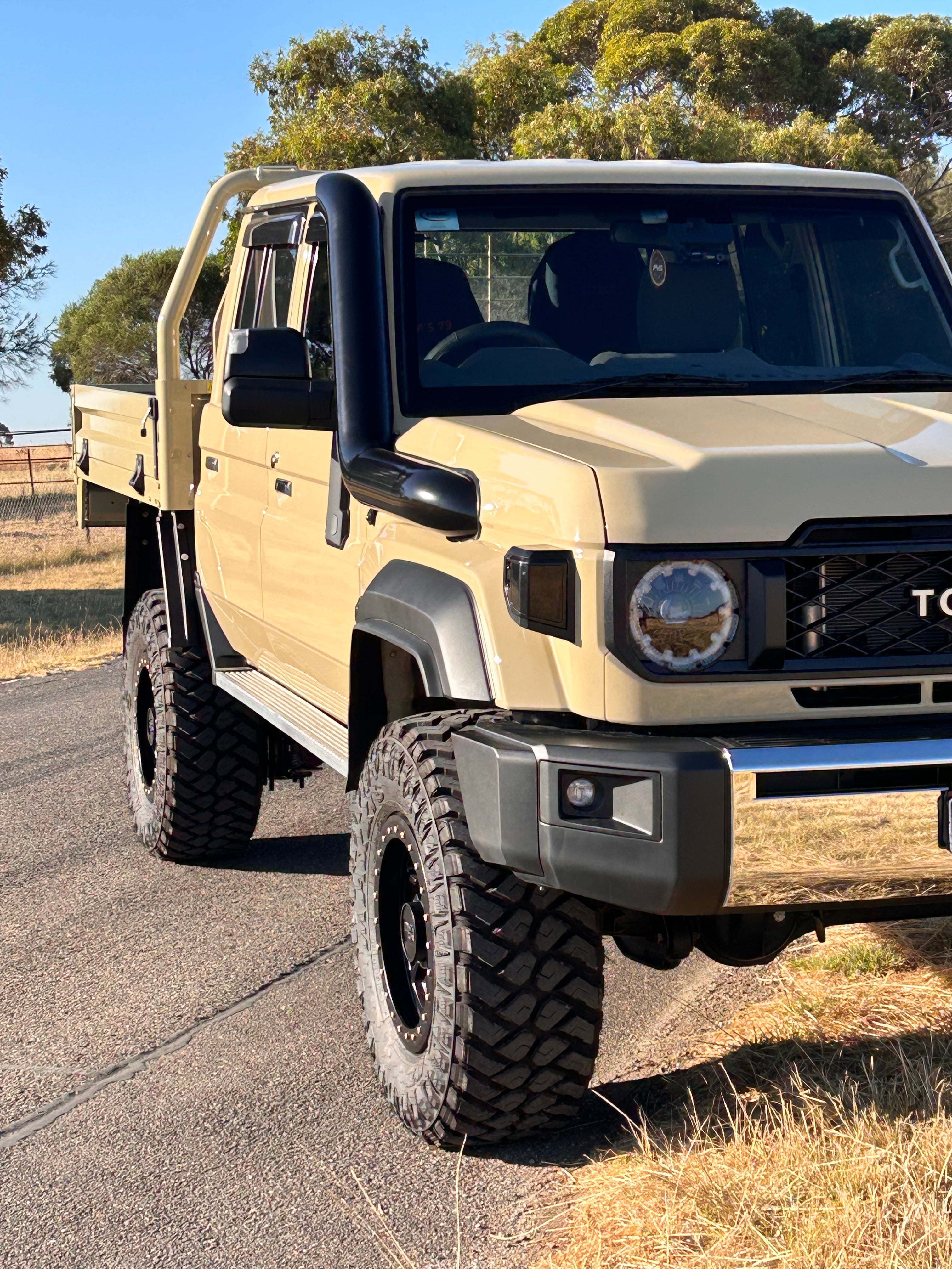 Toyota Landcruiser 76/78/79 Series 5" Snorkel (2024-PRESENT) - Canna Fabrication