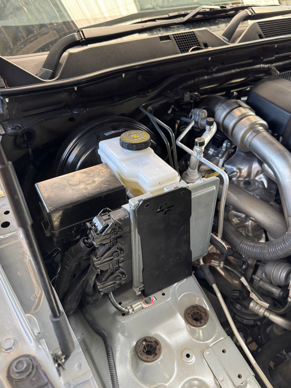 Navara NP300 ECU Relocation Bracket - Canna Fabrication