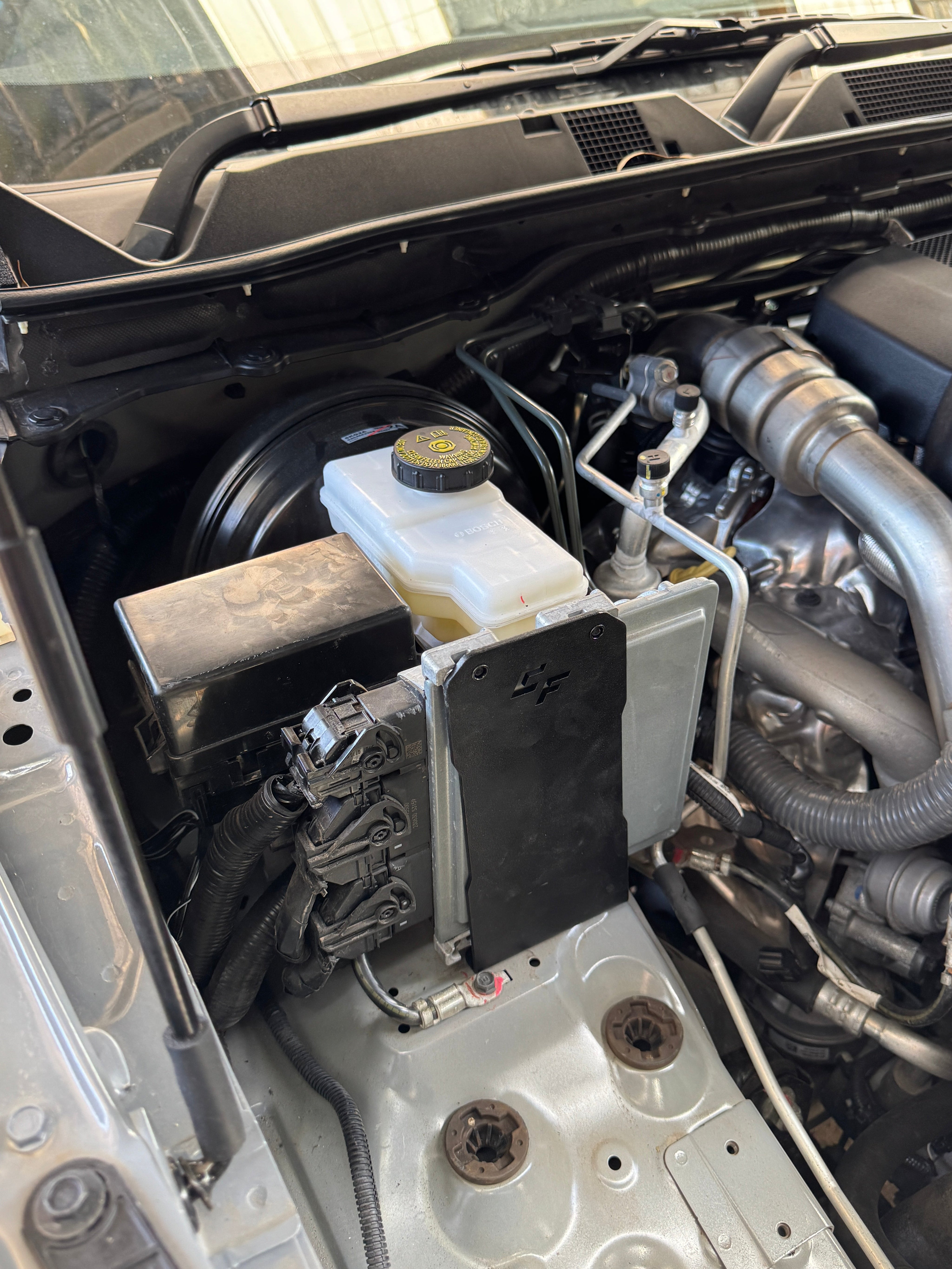 Navara NP300 ECU Relocation Bracket - Canna Fabrication
