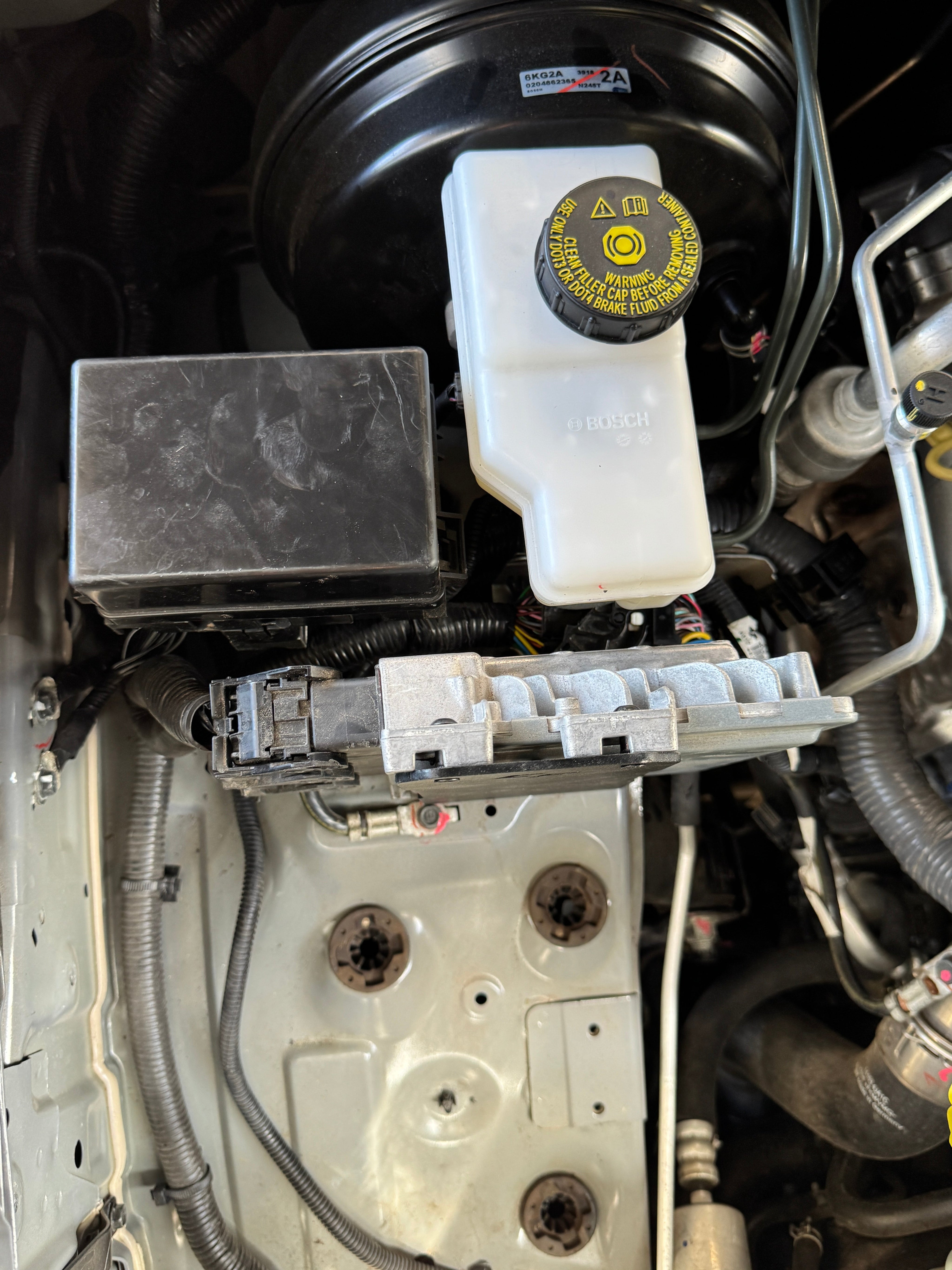 Navara NP300 ECU Relocation Bracket - Canna Fabrication