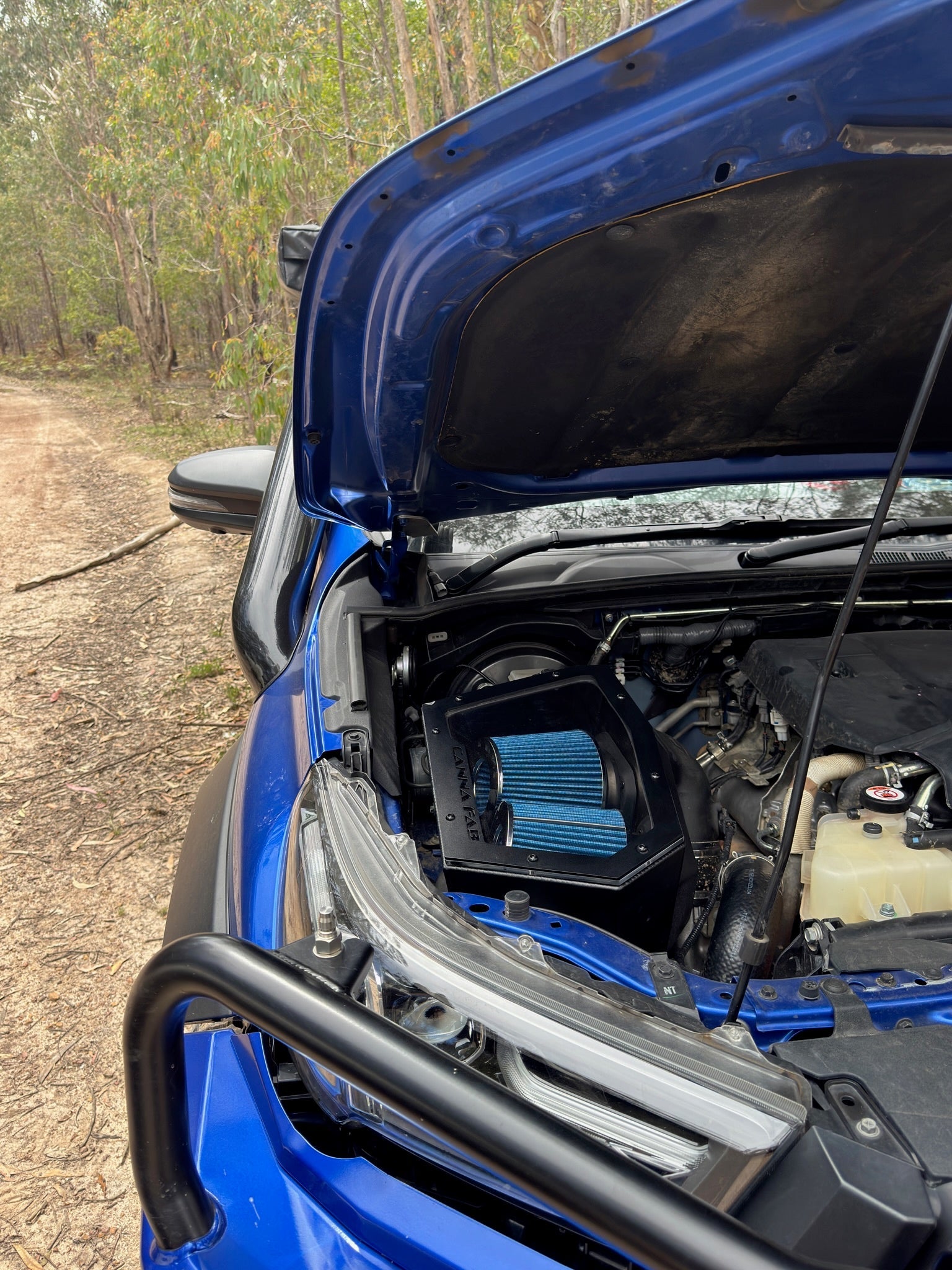 Toyota Hilux N80 Twin Pod Filter Airbox - Canna Fabrication