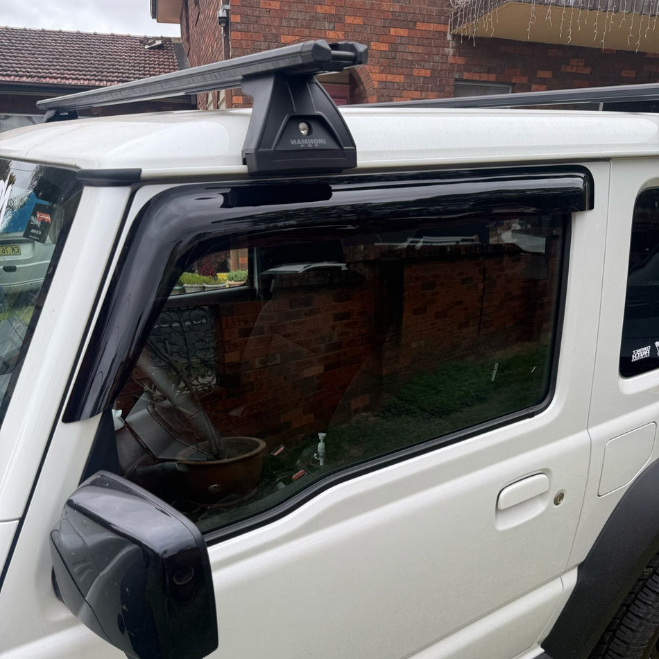 Suzuki Jimny (GJ) SUV 2019-2025 Slimline Weathershields / Window Visors (2-Piece Set)