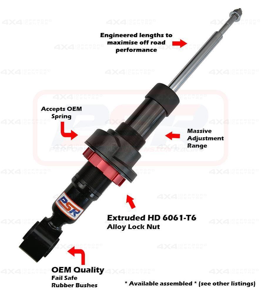 Ford Ranger PX MK3 08-18 On PSR TTG Front 2-4" Adjustable Shock Absorber (Also Suits MK2 Everest)-4x4 Offroad Centre