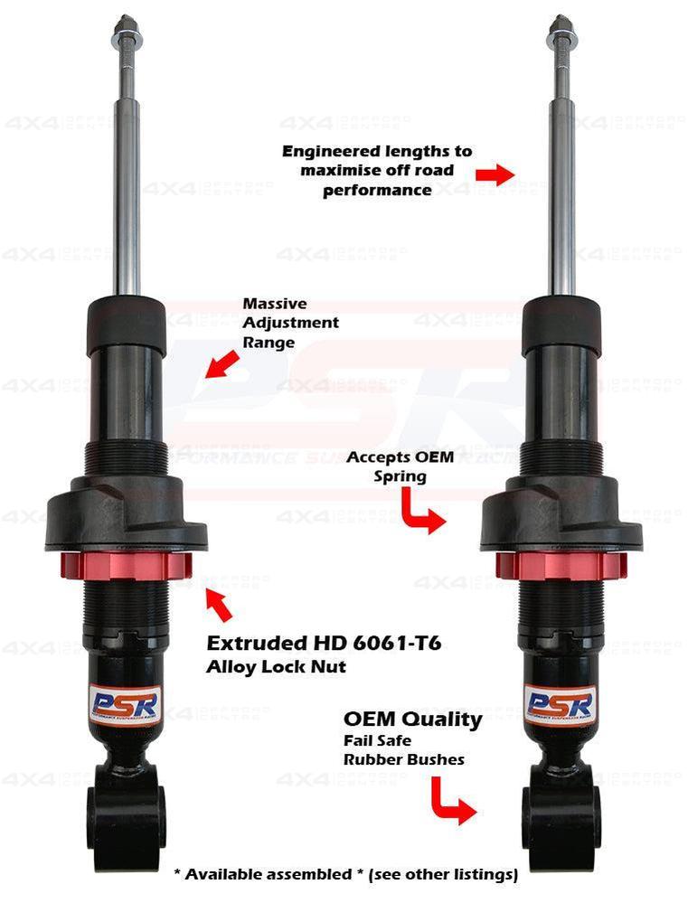 Ford Ranger PX MK3 08-18 On PSR TTG Front 2-4" Adjustable Shock Absorber (Also Suits MK2 Everest) - PAIR-4x4 Offroad Centre