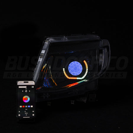 Ford Ranger PX1 Custom Headlights - Bushdoof Lighting