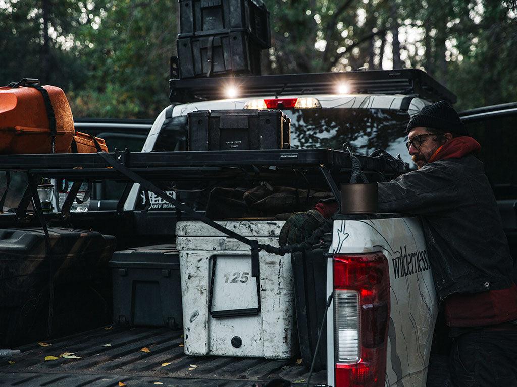 Front Runner - Ford F150 F250 F350 Ute (1997 - Current) Slimline II Load Bed Rack Kit - by Front Runner - 4X4OC™ | 4x4 Offroad Centre