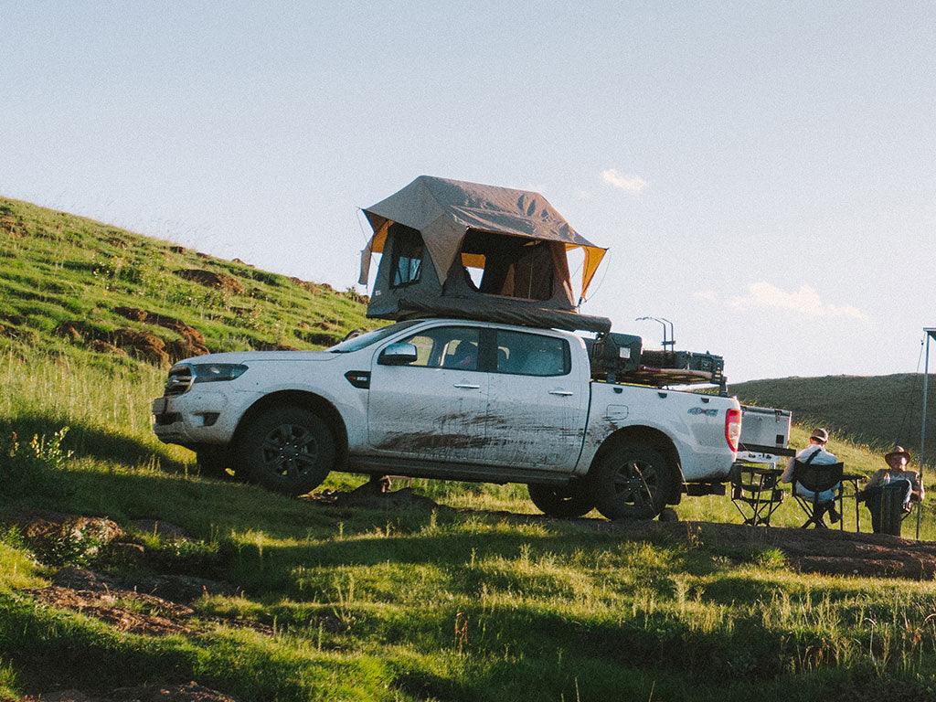 Front Runner - Ford Ranger T6 4th Gen (2019 - Current) Slimline II Roof Rack Kit / Low Profile - by Front Runner - 4X4OC™ | 4x4 Offroad Centre