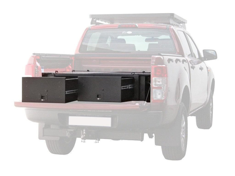 Front Runner - Ford Ranger T6 DC Drawer Kit - by Front Runner - 4X4OCβ’ | 4x4 Offroad Centre