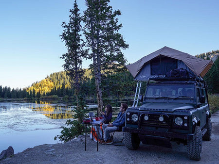 Front Runner - Land Rover Defender 110 (1983 - 2016) Slimline II Roof Rack Kit - by Front Runner - 4X4OC™ | 4x4 Offroad Centre