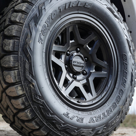 FXH Wheels - Summit Cap | Black - 4X4OC™ | 4x4 Offroad Centre