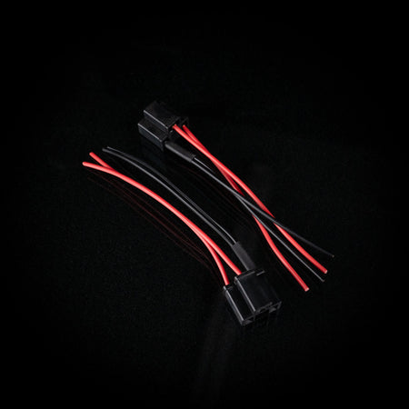 H4 Female Plug Lead Pair - Bushdoof Lighting