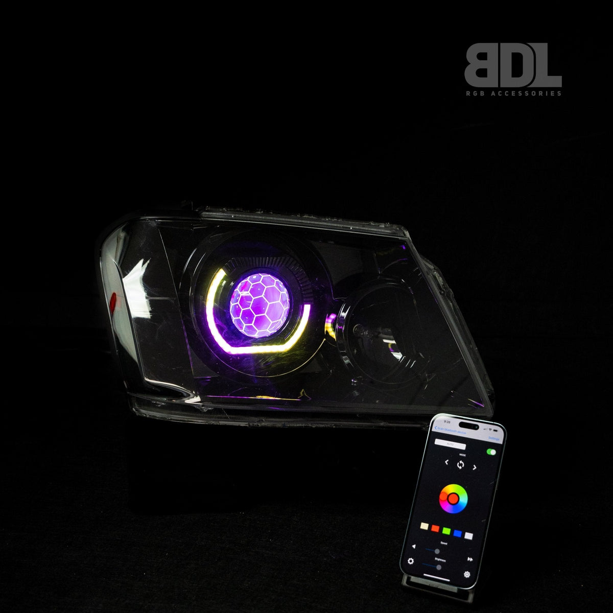 Holden RC Colorado Custom Headlights - Bushdoof Lighting