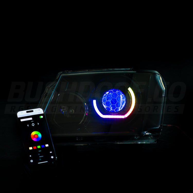 Holden RC Colorado LED 'Angry Eye' Headlights – 4x4 Offroad Centre