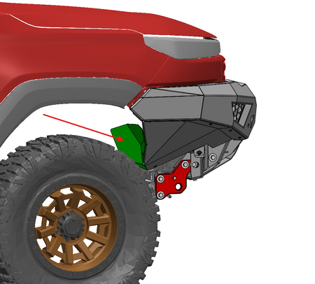 N90 Hilux Supplementary kit to suit Rugged X