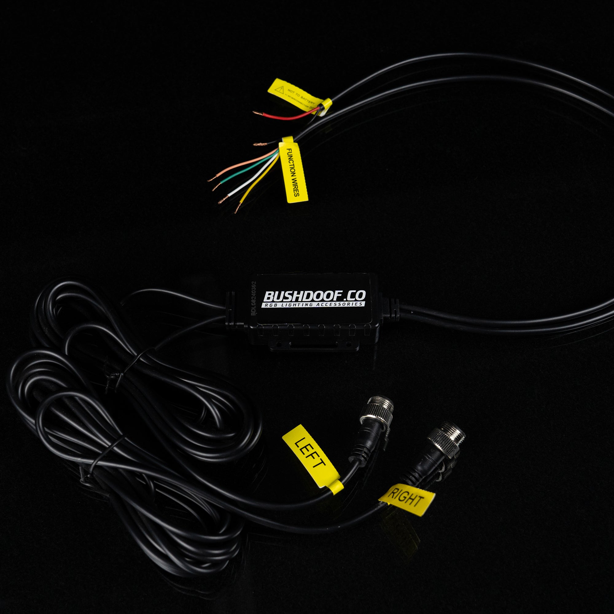 LED Whip Wiring Harness - Bushdoof Lighting