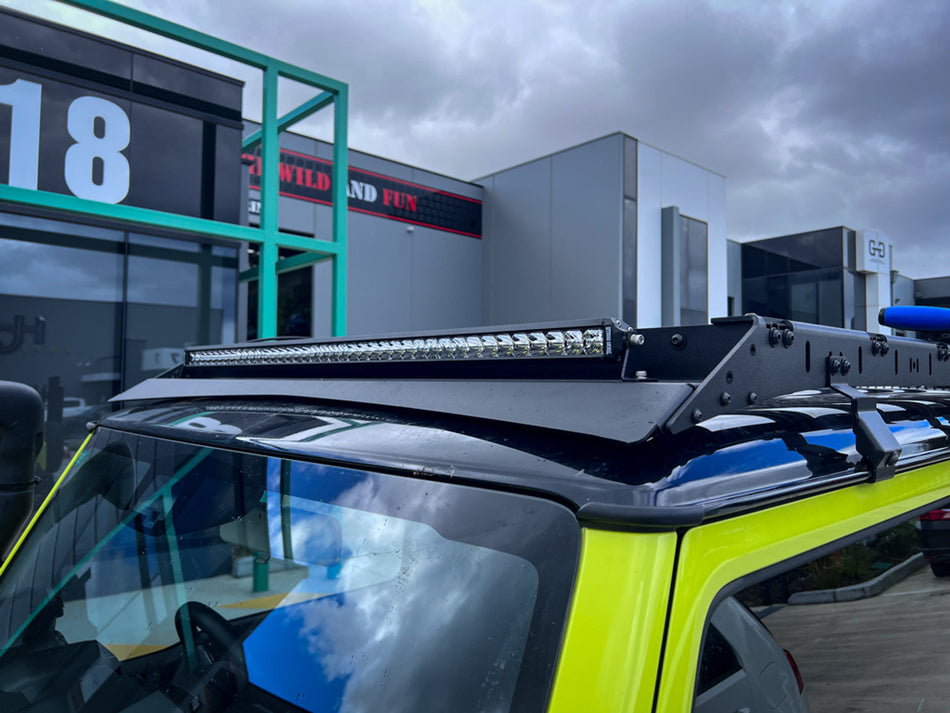 Light bar Wind deflector to suit Suzuki Jimny JB74 2018 on