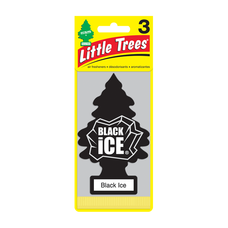 Little Trees Black Ice 3 Pack - 4x4 Offroad Centre