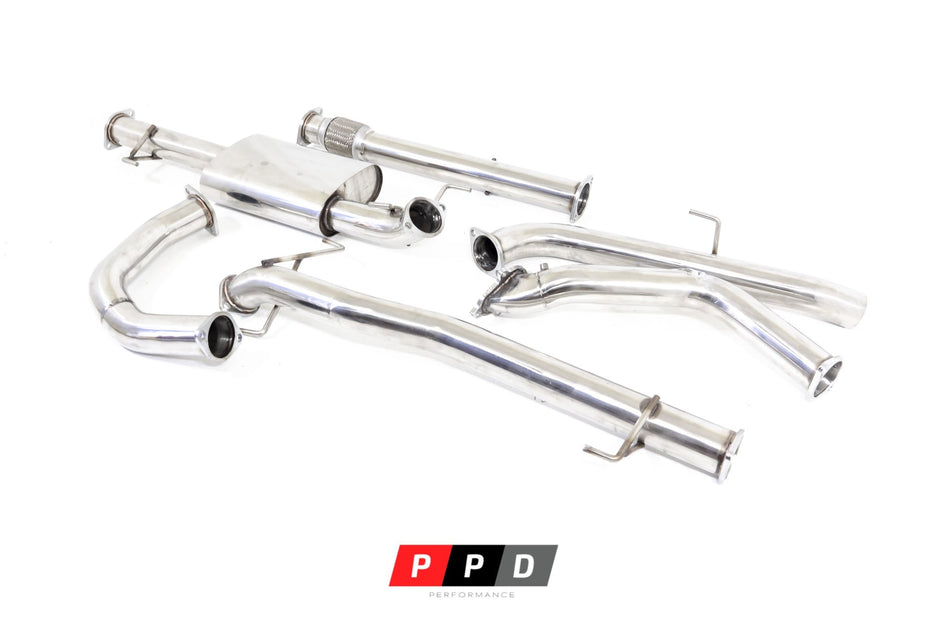 Toyota Prado (2002-2006) 120 Series 1KZ 3.0LT TD 3' Stainless Turbo Exhaust